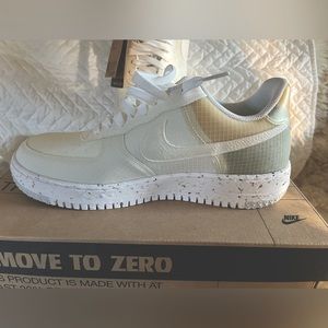 Nike Air Force 1 Crater in white/white orange Men’s size 10.5 new in box